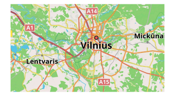 Style de route par défaut sur la carte